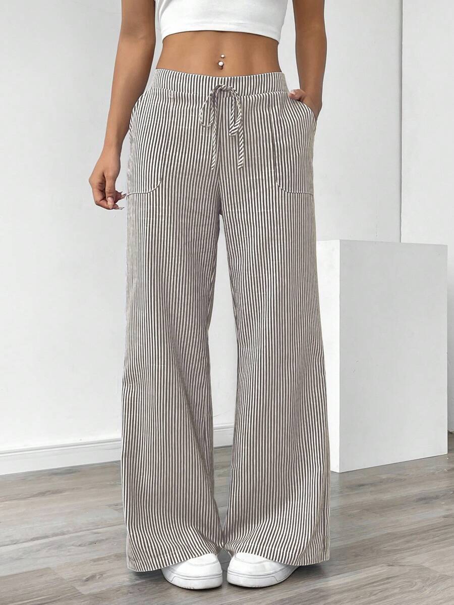 Avora Lyon | Pantalon rayé