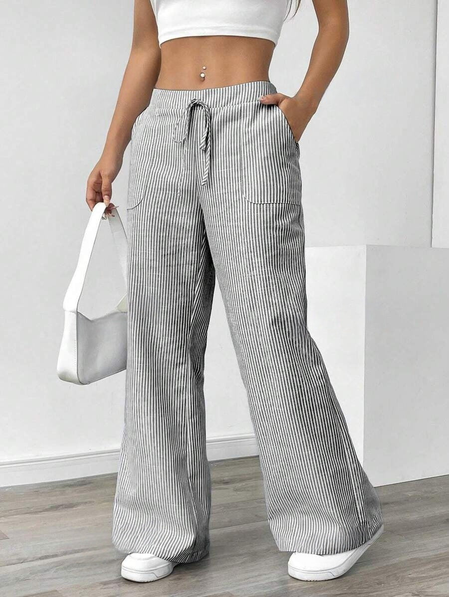 Avora Lyon | Pantalon rayé