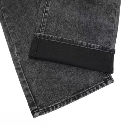 Avora Lyon | Jean ample avec broderie nœud