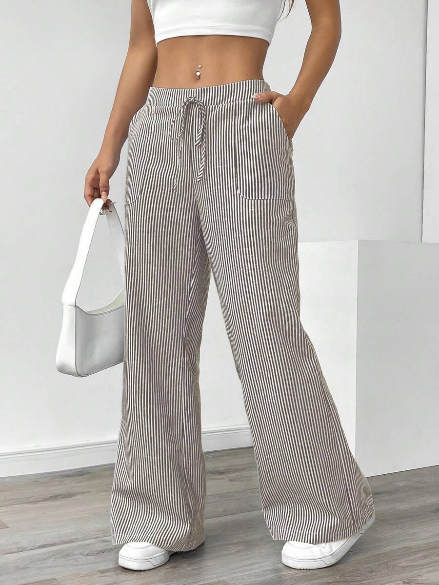 Avora Lyon | Pantalon rayé