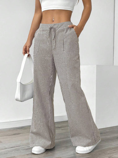 Avora Lyon | Pantalon rayé