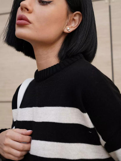 Avora Lyon |  pull rayé décontracté