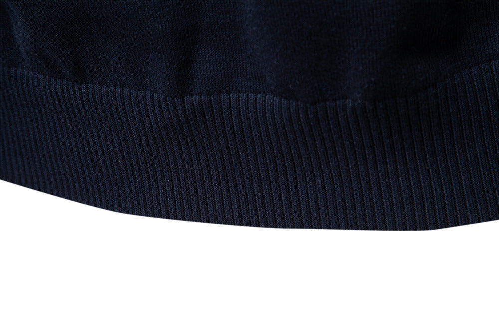 Avora Lyon | Pull zippé pour homme avec détails à rayures