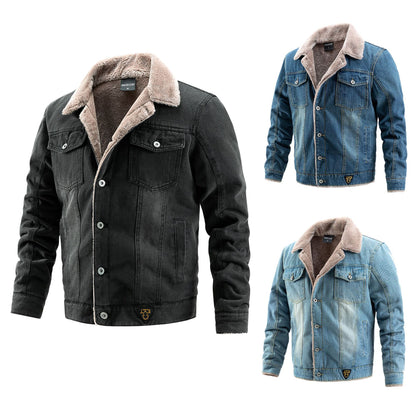 Avora Lyon | Veste en jean doublée en polaire