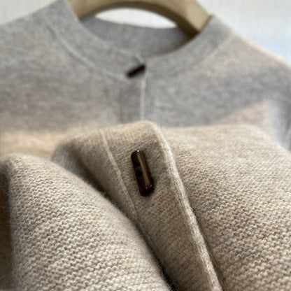 Avora Lyon | Cardigan en laine tricotée de qualité supérieure