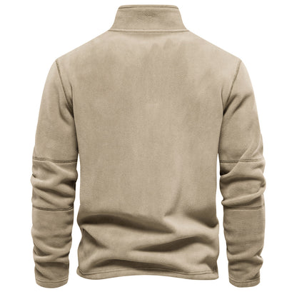 Avora Lyon | Sweat-shirt homme à col montant et demi-zip