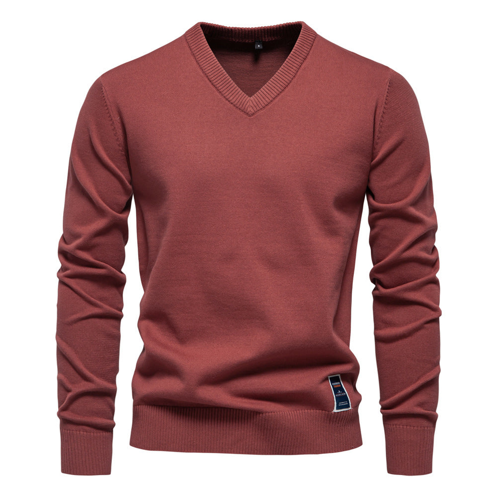 Avora Lyon | Pull tendance pour homme à col en V