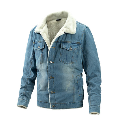 Avora Lyon | Veste en jean doublée en polaire pour homme