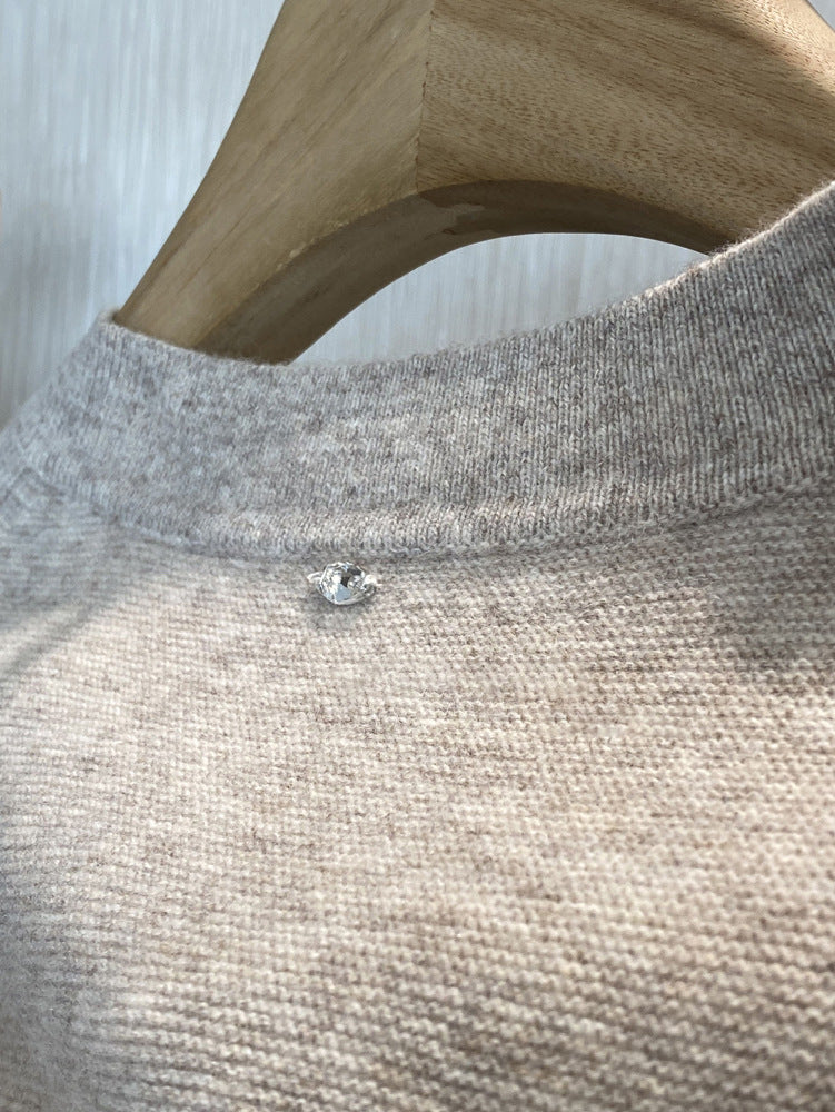 Avora Lyon | Cardigan en laine tricotée de qualité supérieure