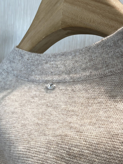 Avora Lyon | Cardigan en laine tricotée de qualité supérieure