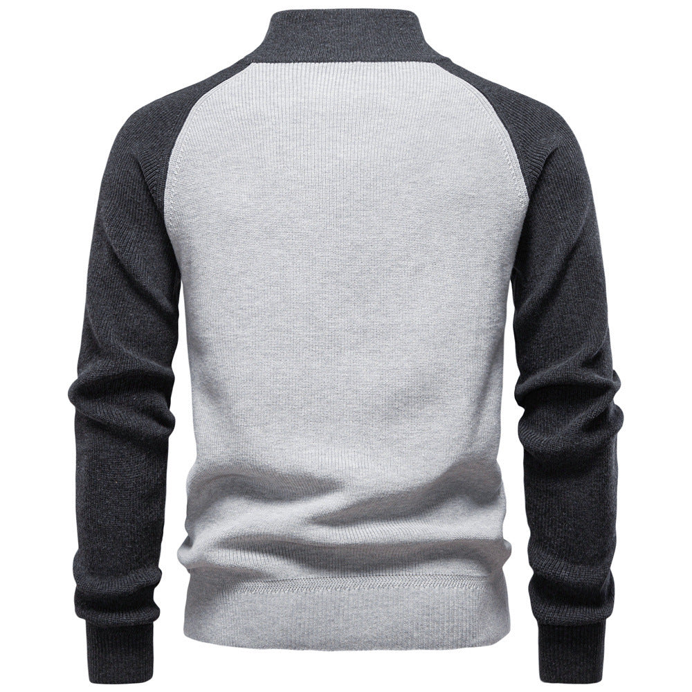 Avora Lyon | Pull homme décontracté et tendance à manches longues avec demi-zip