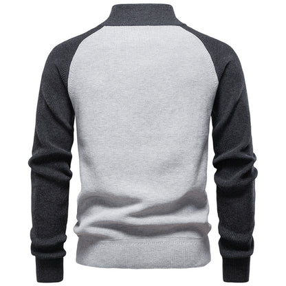 Avora Lyon | Pull homme décontracté et tendance à manches longues avec demi-zip