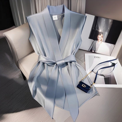 Avora Lyon | Blouse élégante sans manches