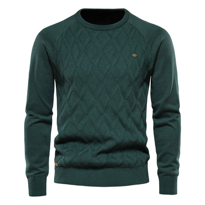 Avora Lyon | Pull homme à motif losanges