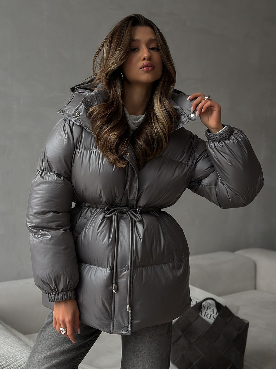 Avora Lyon | Doudoune élégante pour femme avec ceinture