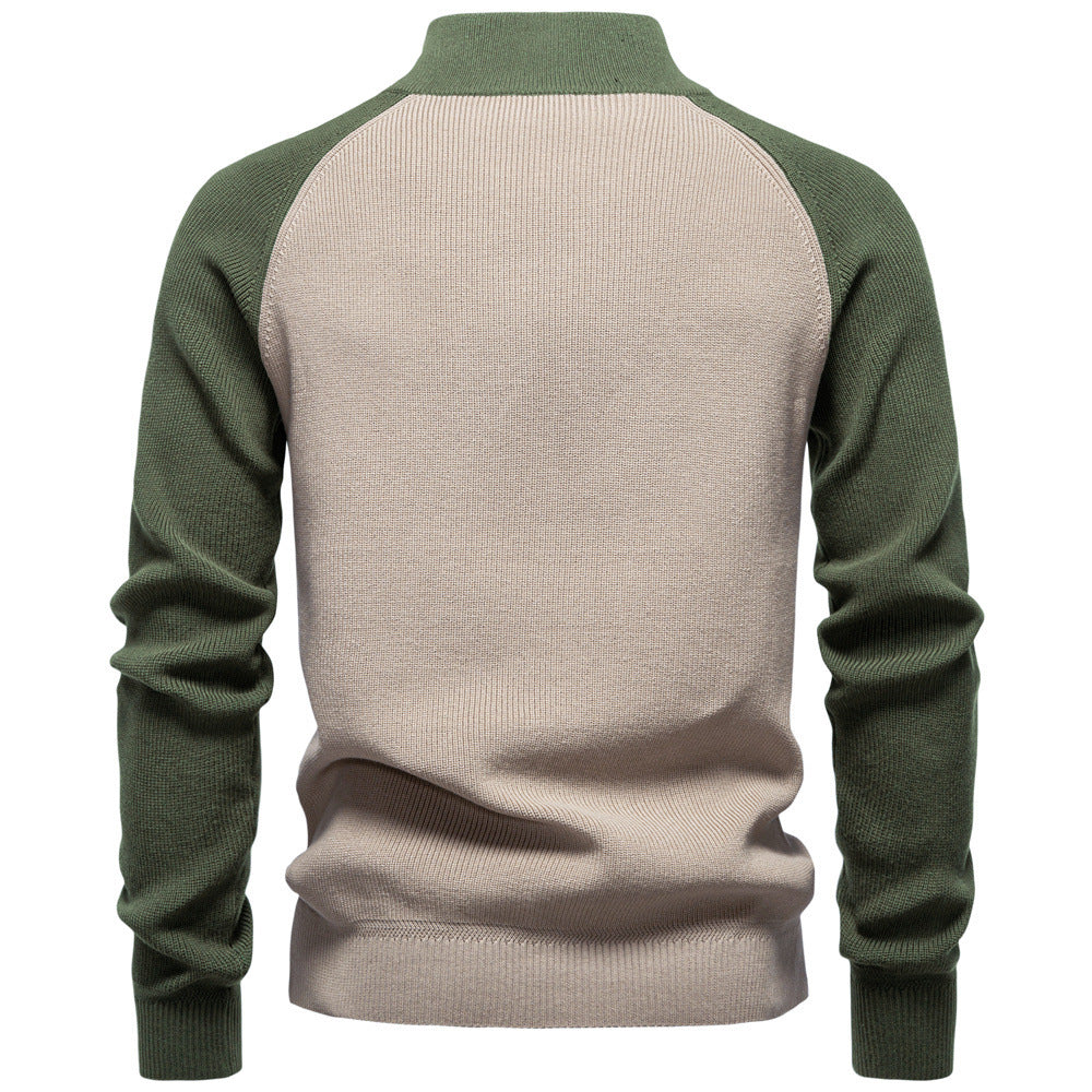 Avora Lyon | Pull homme décontracté et tendance à manches longues avec demi-zip