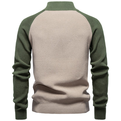 Avora Lyon | Pull homme décontracté et tendance à manches longues avec demi-zip