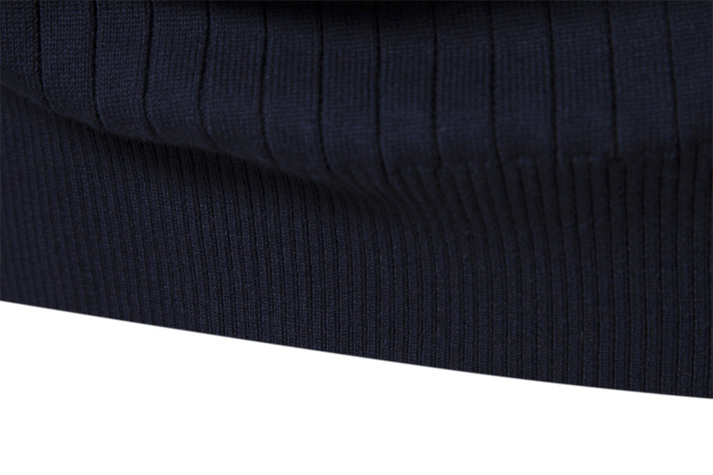 Avora Lyon | Pull homme à col montant et demi-zip