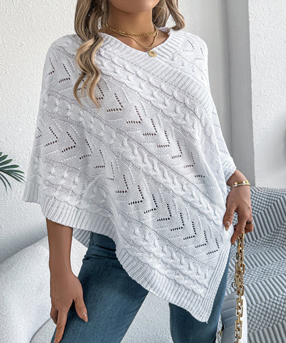 Avora Lyon | Manteau en tricot torsadé