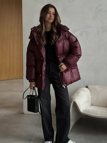 Avora Lyon | Doudoune élégante pour femme avec ceinture