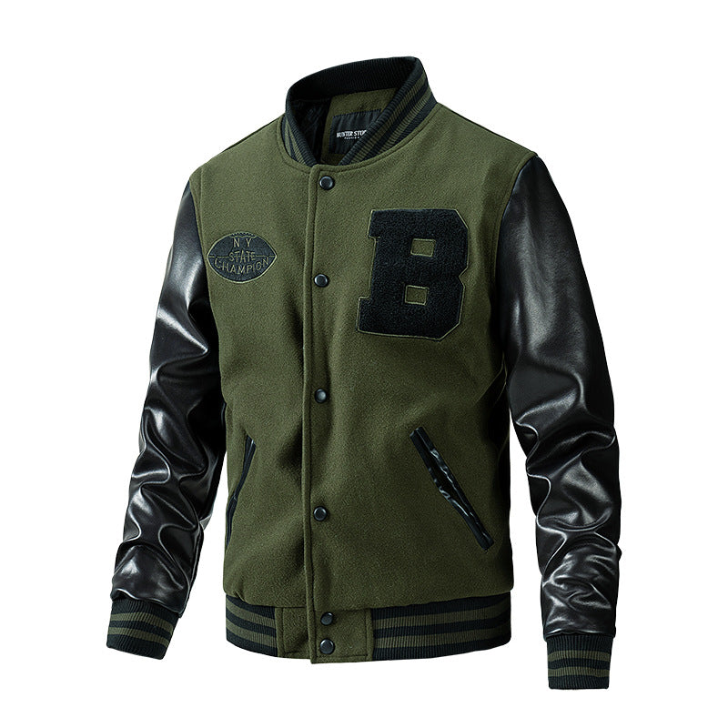 Avora Lyon | Veste de baseball américaine pour hommes