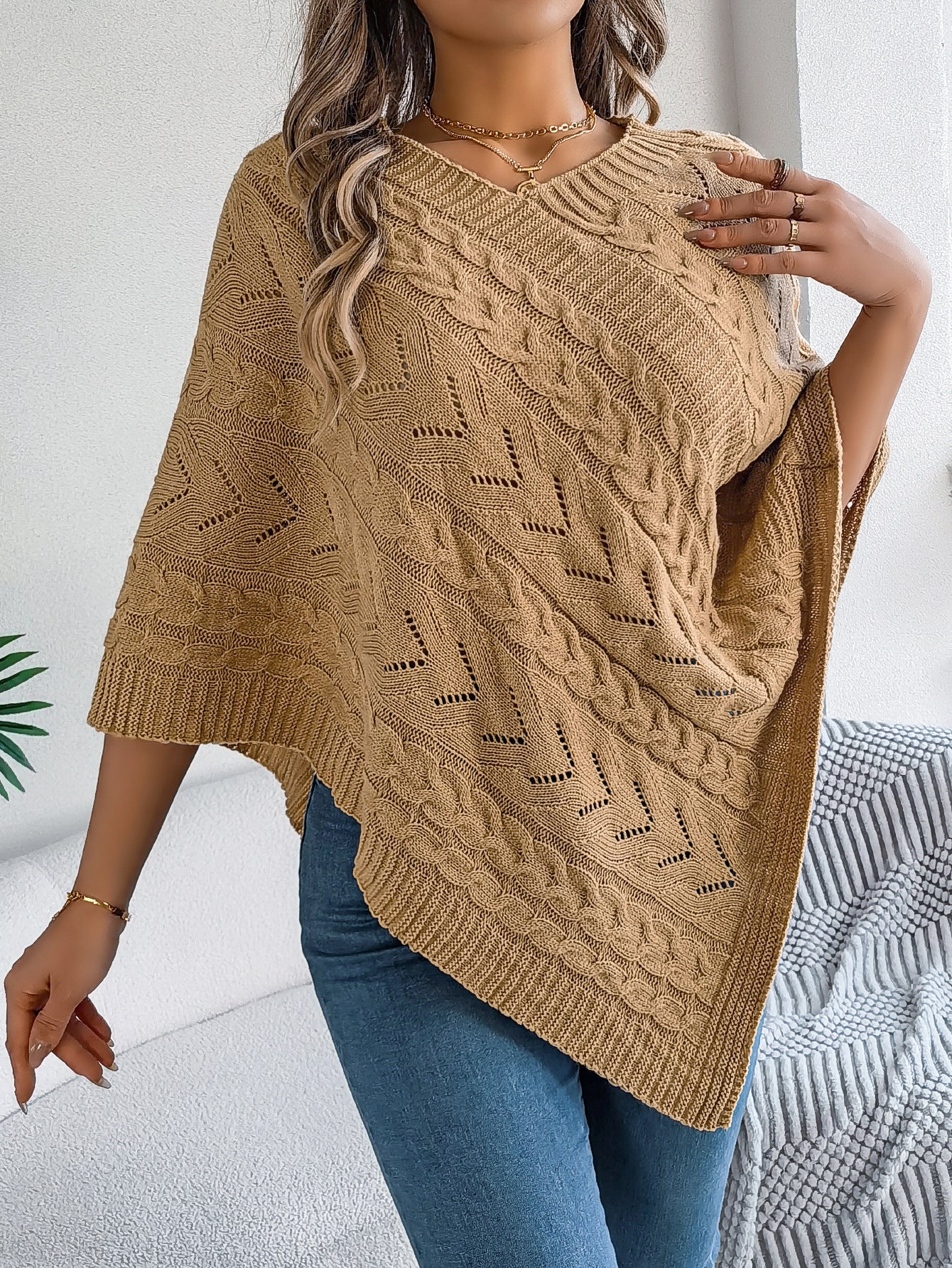Avora Lyon | Manteau en tricot torsadé