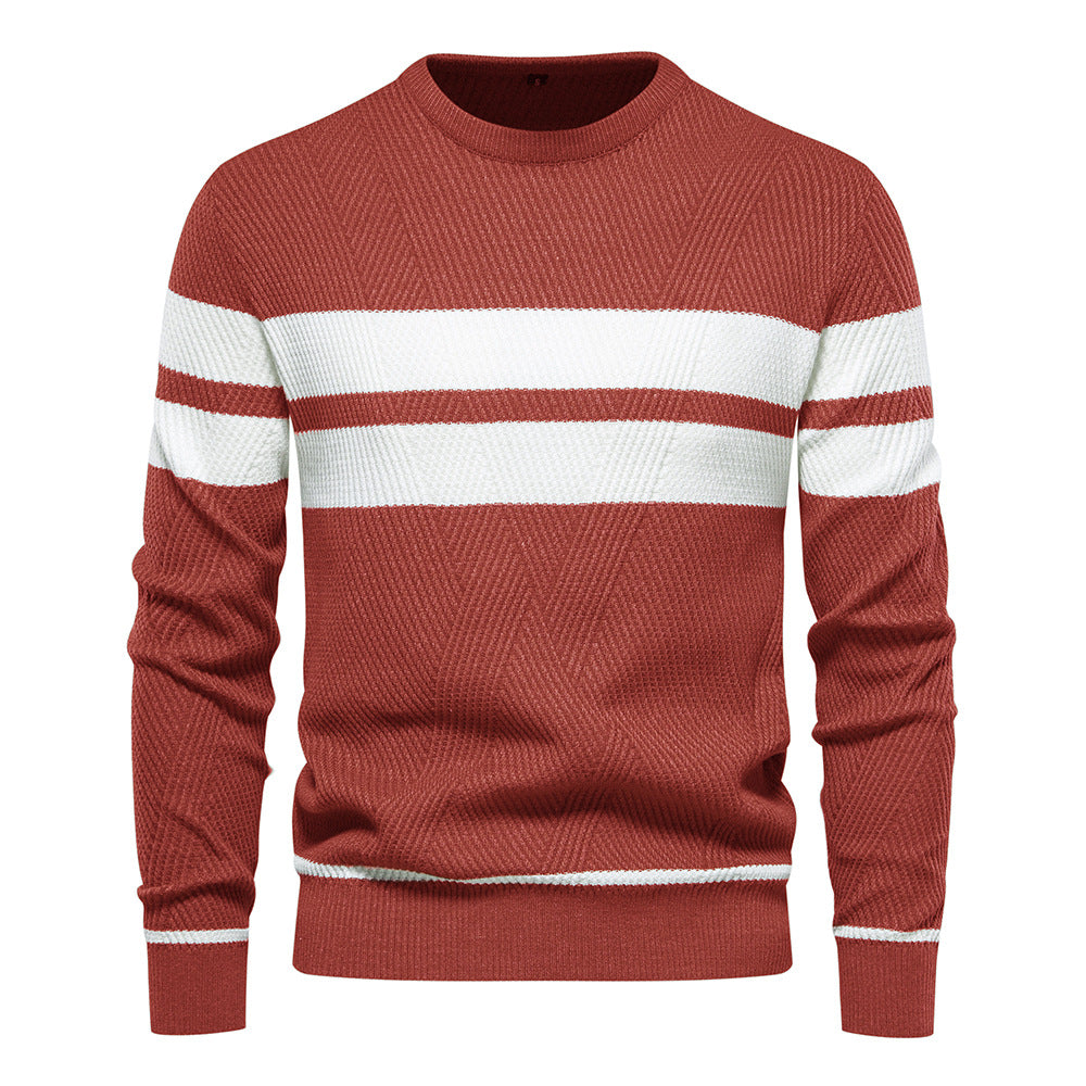 Avora Lyon | Pull rayé décontracté pour hommes