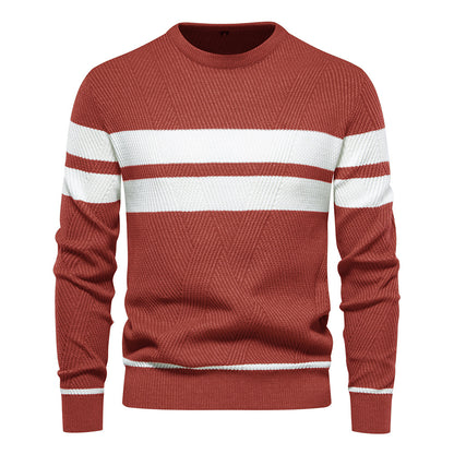Avora Lyon | Pull rayé décontracté pour hommes