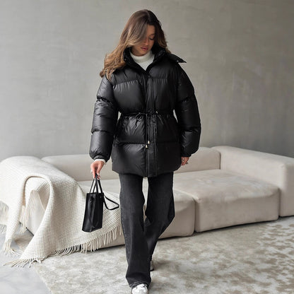 Avora Lyon | Doudoune élégante pour femme avec ceinture