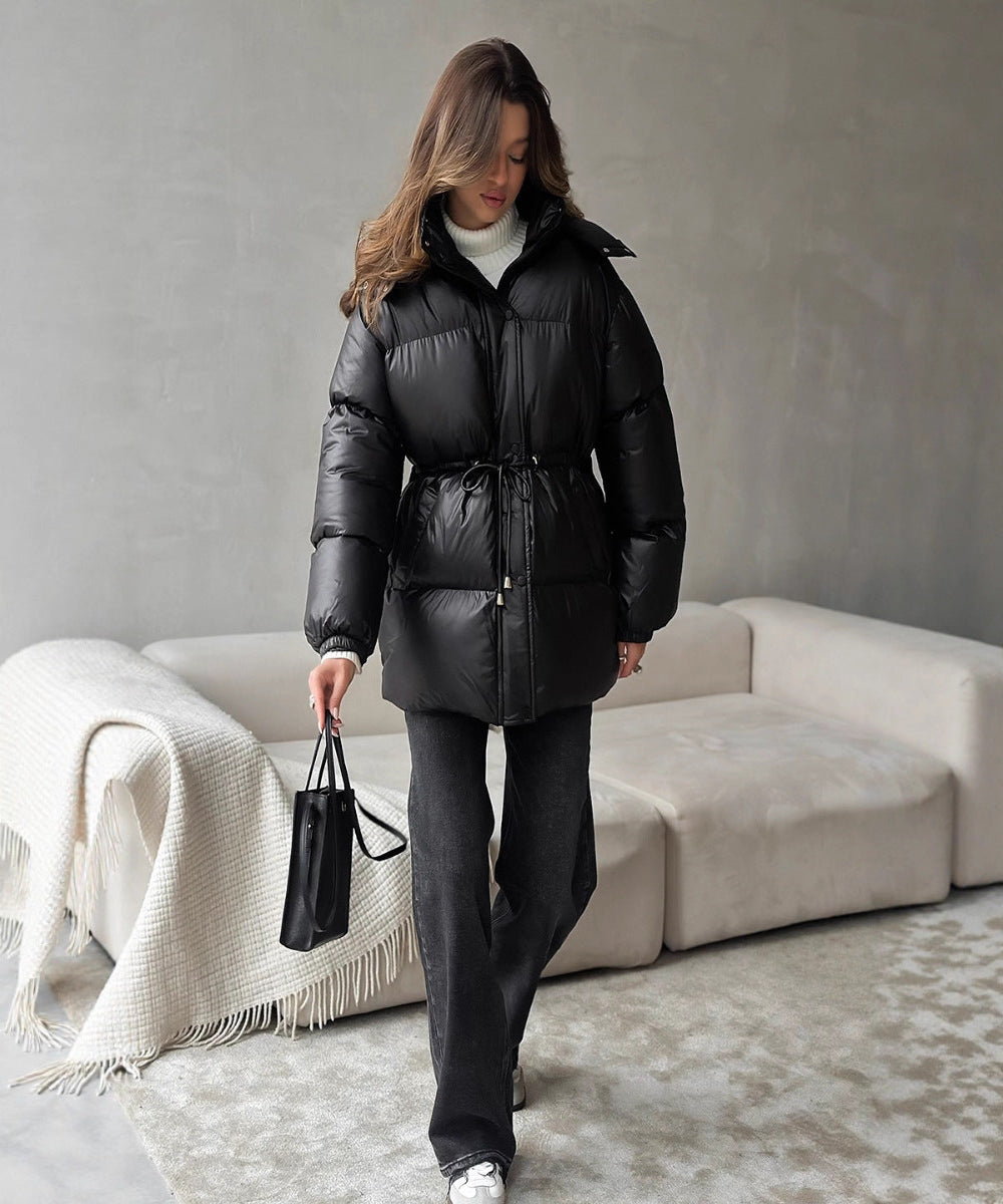 Avora Lyon | Doudoune élégante pour femme avec ceinture