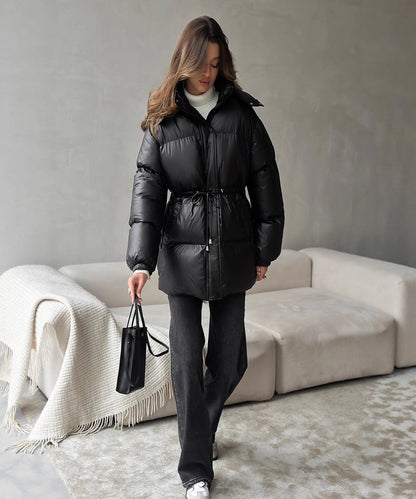 Avora Lyon | Doudoune élégante pour femme avec ceinture