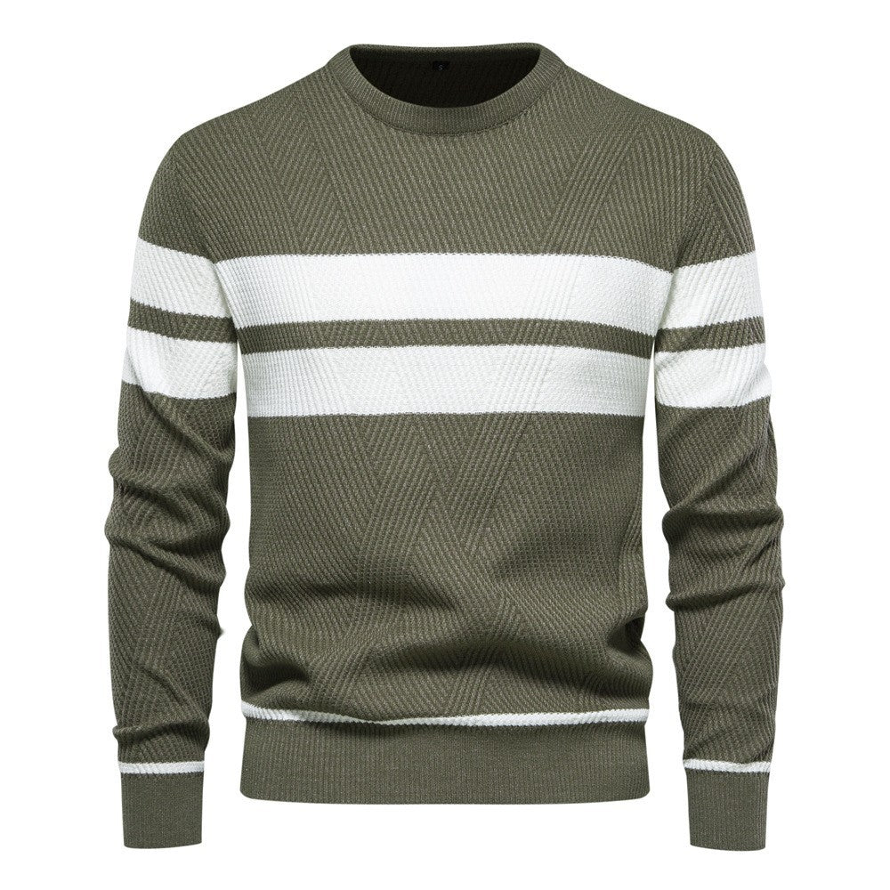 Avora Lyon | Pull rayé décontracté pour hommes