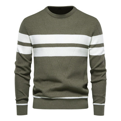 Avora Lyon | Pull rayé décontracté pour hommes