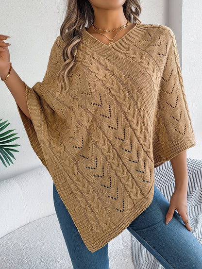 Avora Lyon | Manteau en tricot torsadé