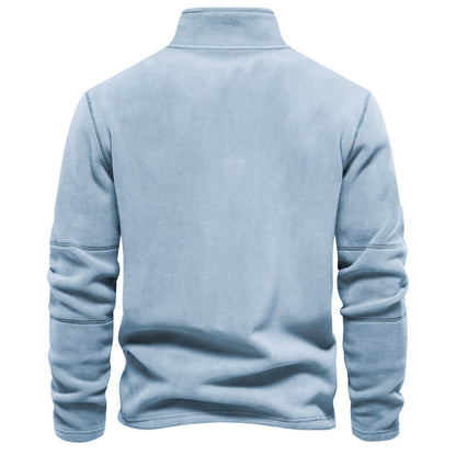 Avora Lyon | Sweat-shirt homme à col montant et demi-zip