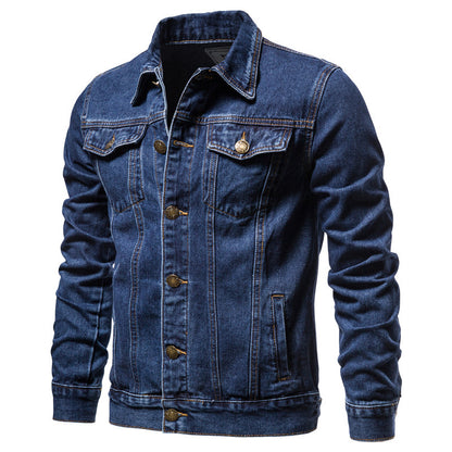 Avora Lyon | Veste en jean homme coupe slim décontractée
