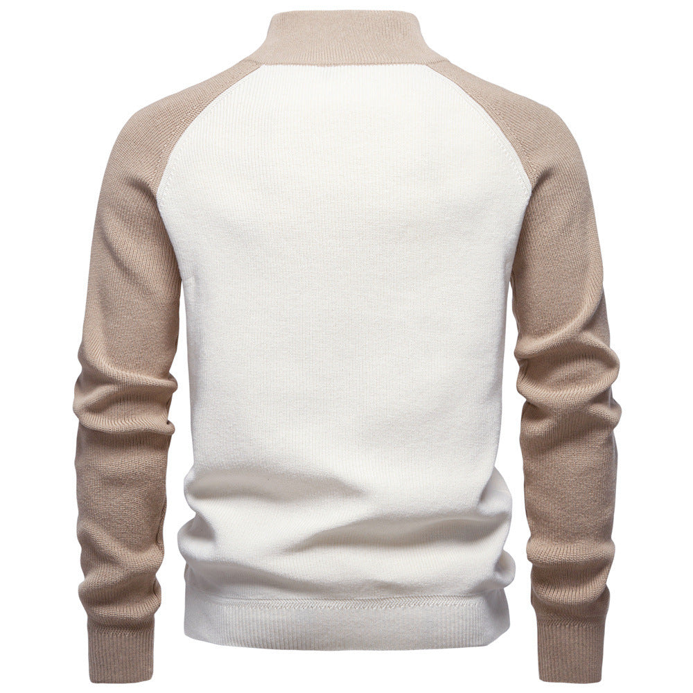 Avora Lyon | Pull homme décontracté et tendance à manches longues avec demi-zip