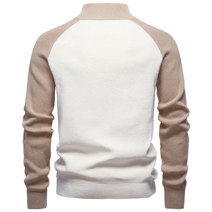 Avora Lyon | Pull homme décontracté et tendance à manches longues avec demi-zip