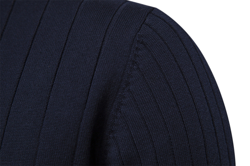 Avora Lyon | Pull homme à col montant et demi-zip