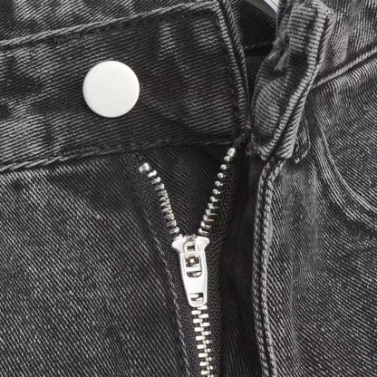 Avora Lyon | Jean ample avec broderie nœud