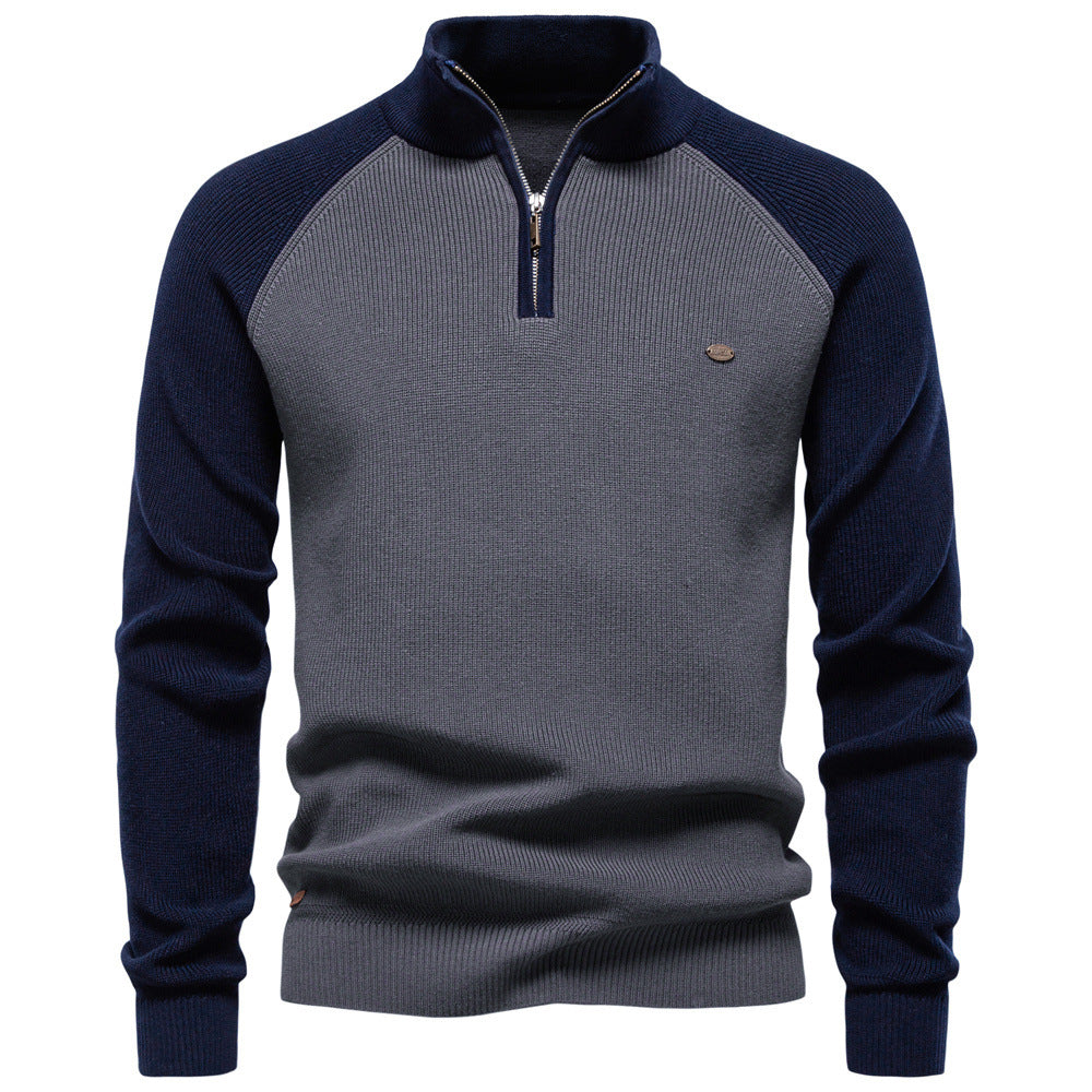 Avora Lyon | Pull homme décontracté et tendance à manches longues avec demi-zip