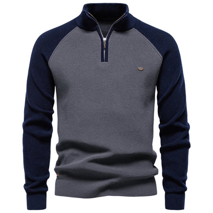 Avora Lyon | Pull homme décontracté et tendance à manches longues avec demi-zip