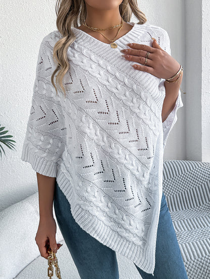 Avora Lyon | Manteau en tricot torsadé