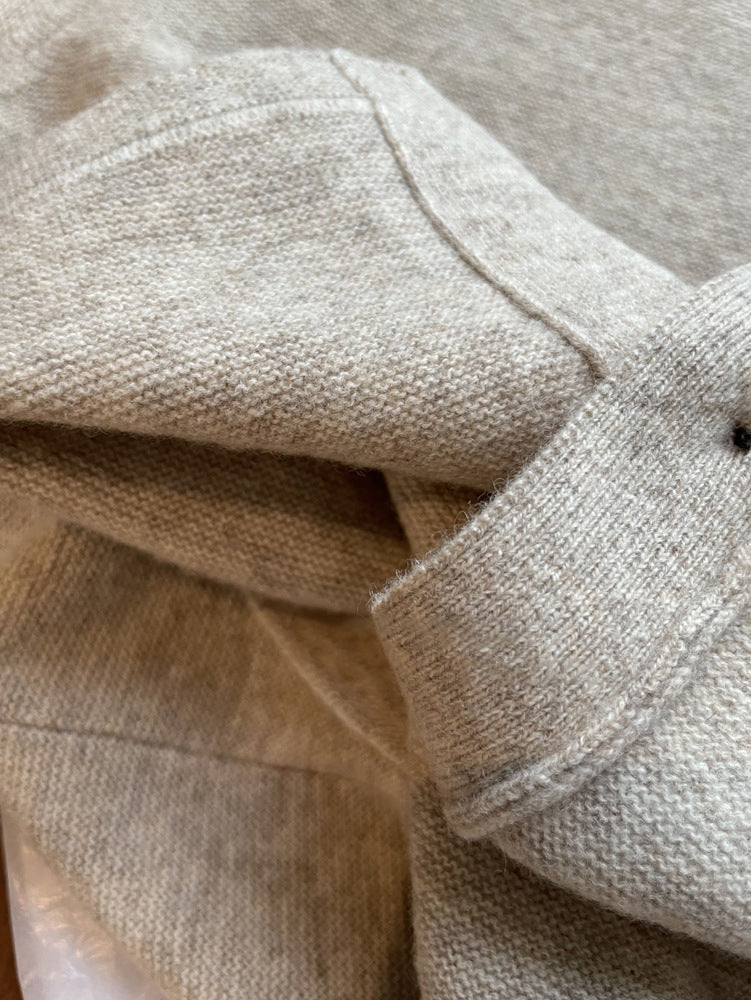 Avora Lyon | Cardigan en laine tricotée de qualité supérieure