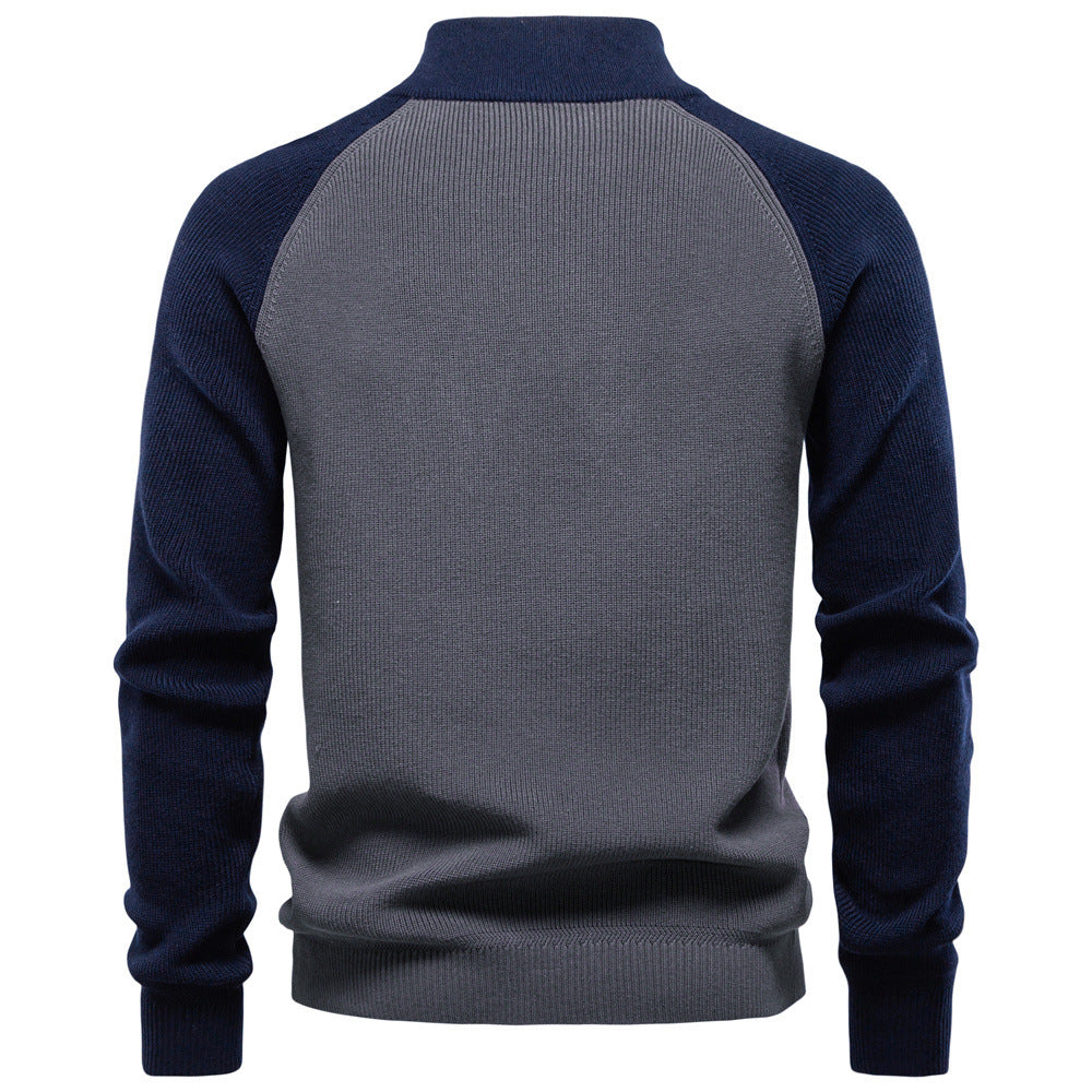 Avora Lyon | Pull homme décontracté et tendance à manches longues avec demi-zip