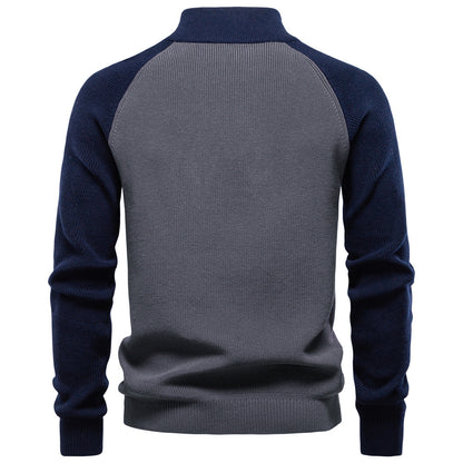 Avora Lyon | Pull homme décontracté et tendance à manches longues avec demi-zip