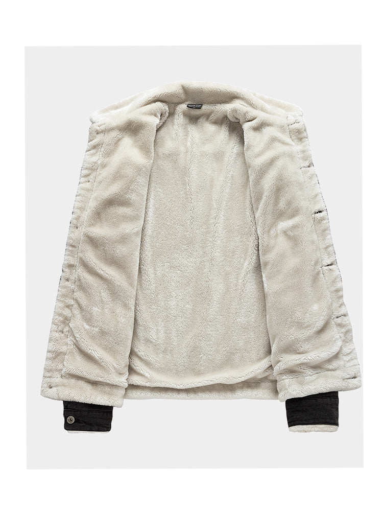Avora Lyon | Veste en jean doublée en polaire pour homme