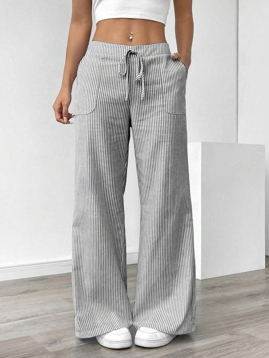 Avora Lyon | Pantalon rayé