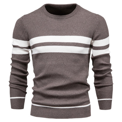Avora Lyon | Pull rayé décontracté pour hommes