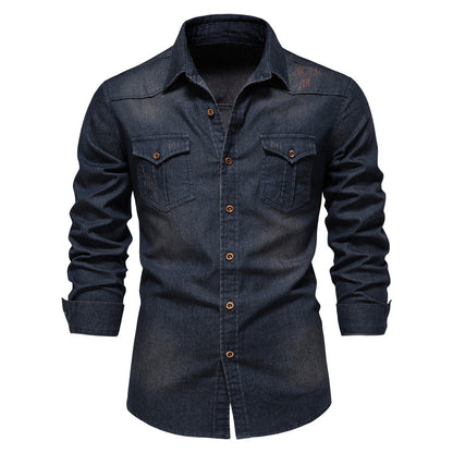Avora Lyon | Chemisier en jean pour homme